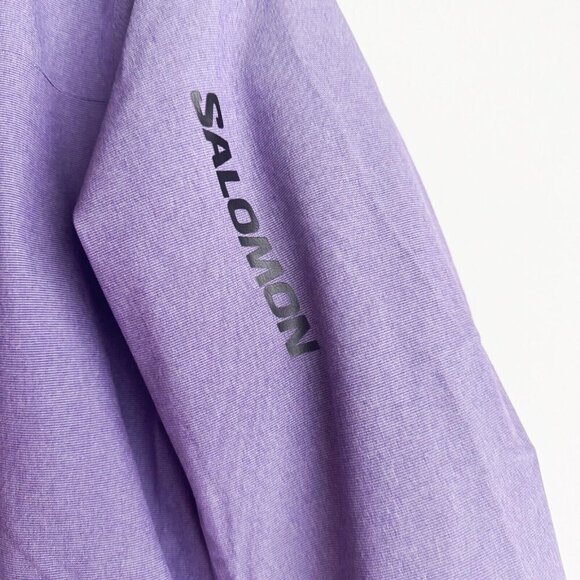 Salomon Stance Cargo Jacket Lavender Purple XL - Picture 4 of 9